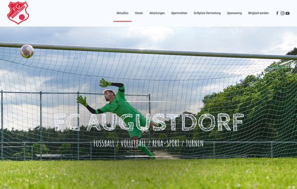 Webdesign Bielefeld - FC Augustdorf