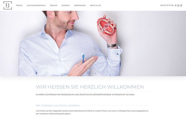 Dr. Felix Bergschneider Webdesign