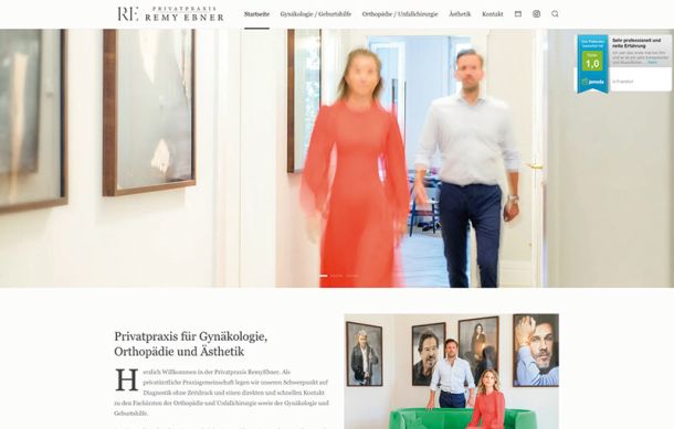 Webdesign f&uuml;r Remy Ebner